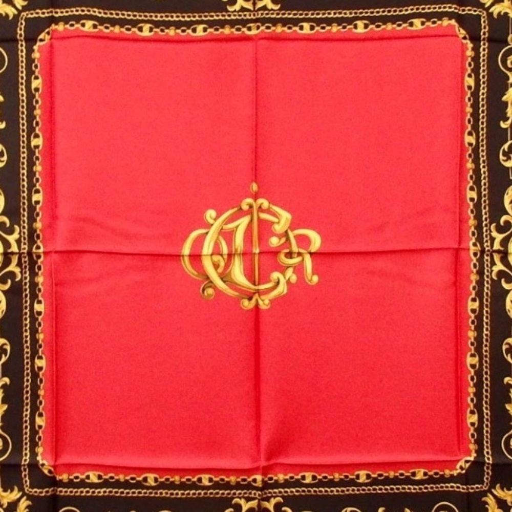 NWT DIOR Signature Logo Silk Scarf 😍❤️ - Picture 11 of 15